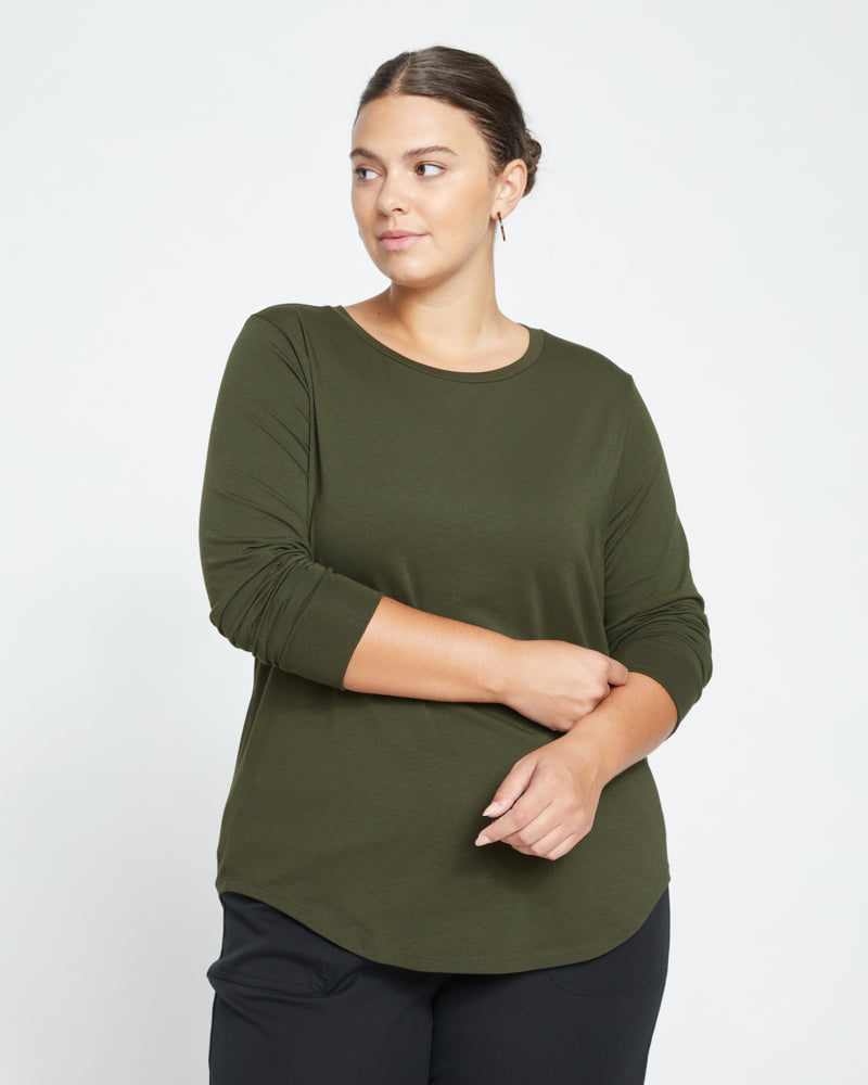 Long Sleeve Tee Rex - Evening Forest