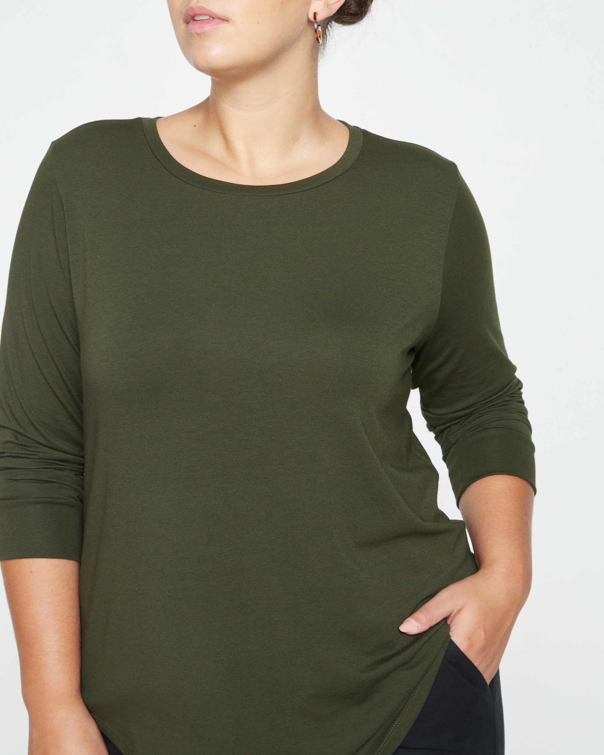 Long Sleeve Tee Rex - Evening Forest