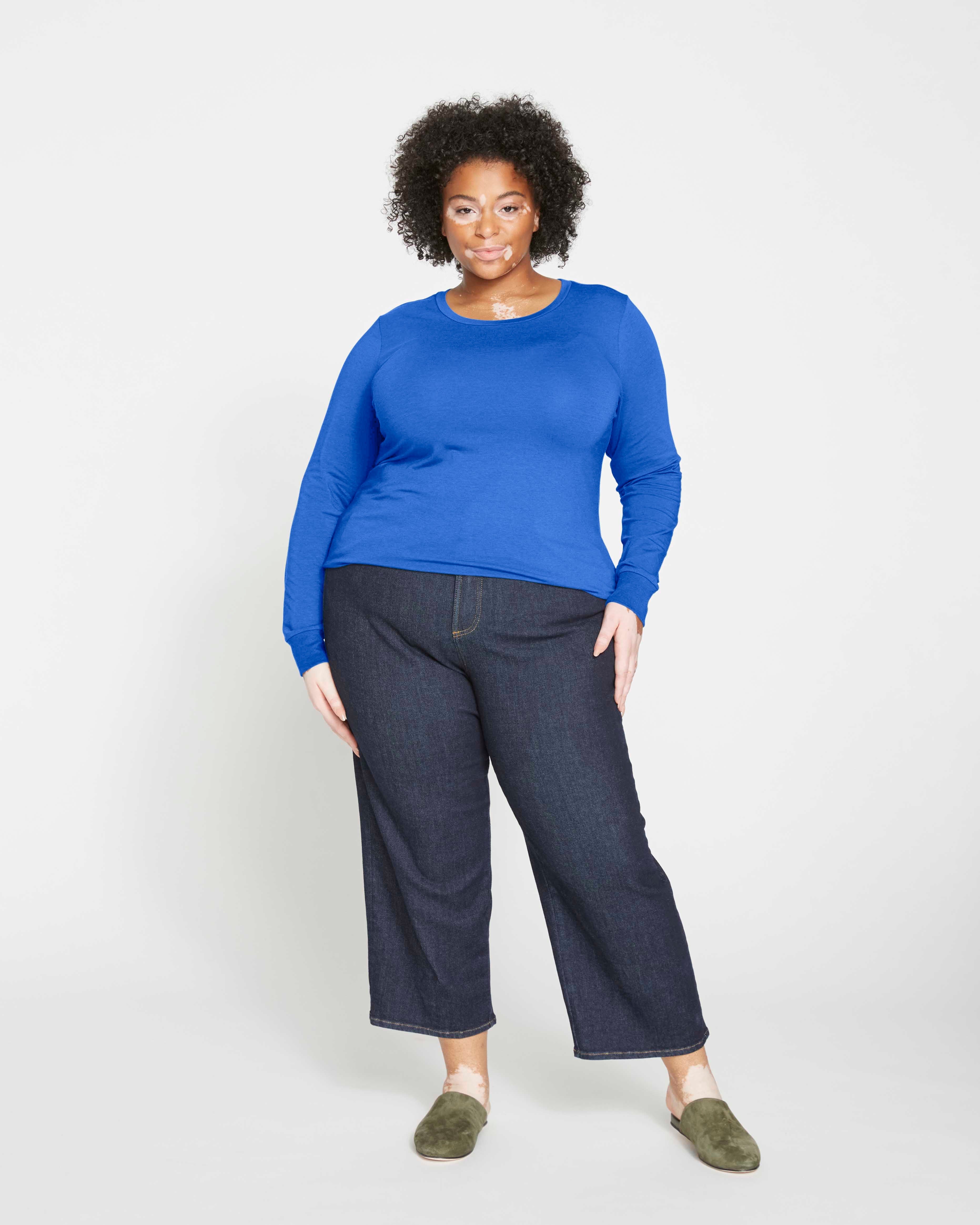 Long Sleeve Tee Rex - Lapis – Universal Standard