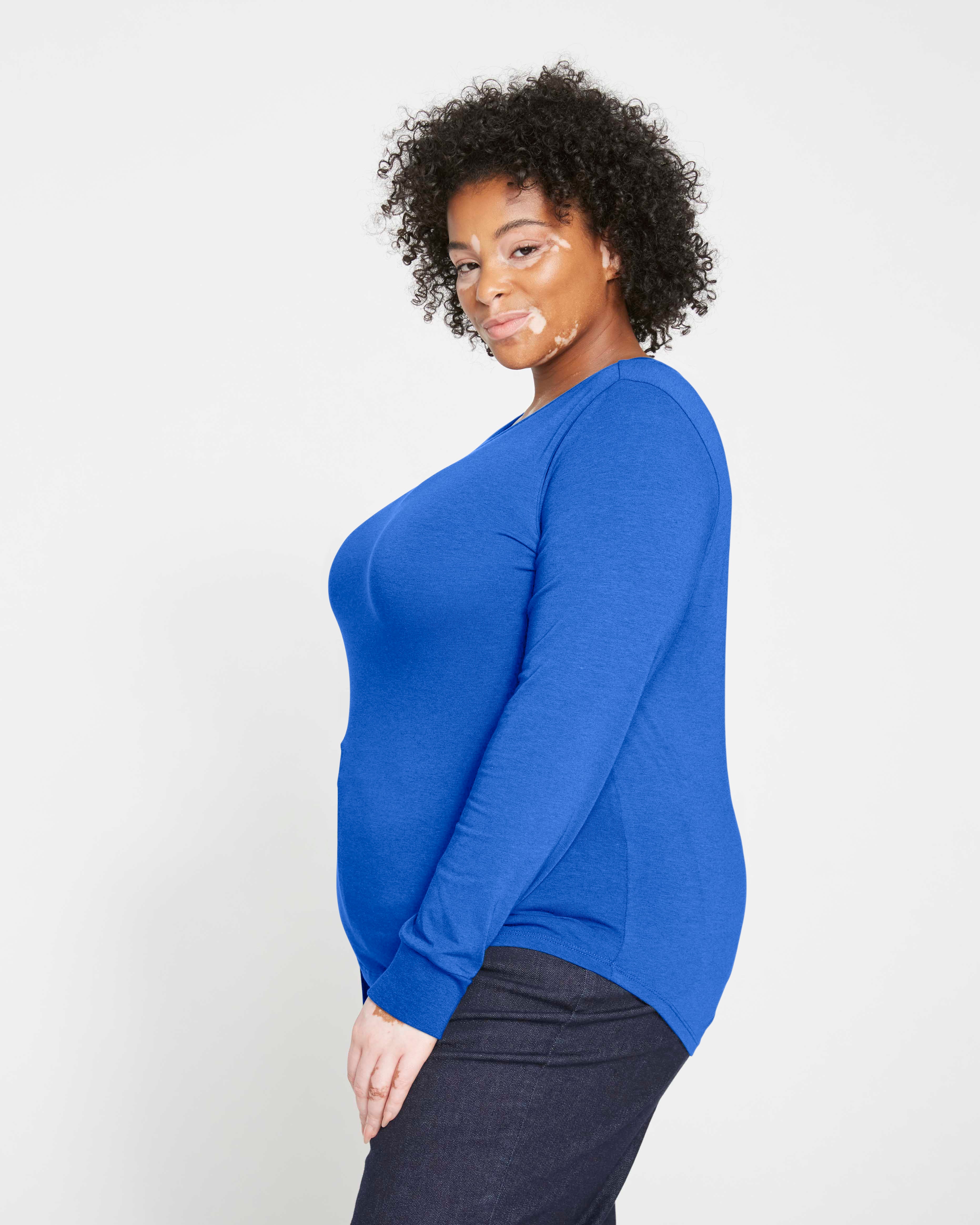 Long Sleeve Tee Rex - Lapis – Universal Standard