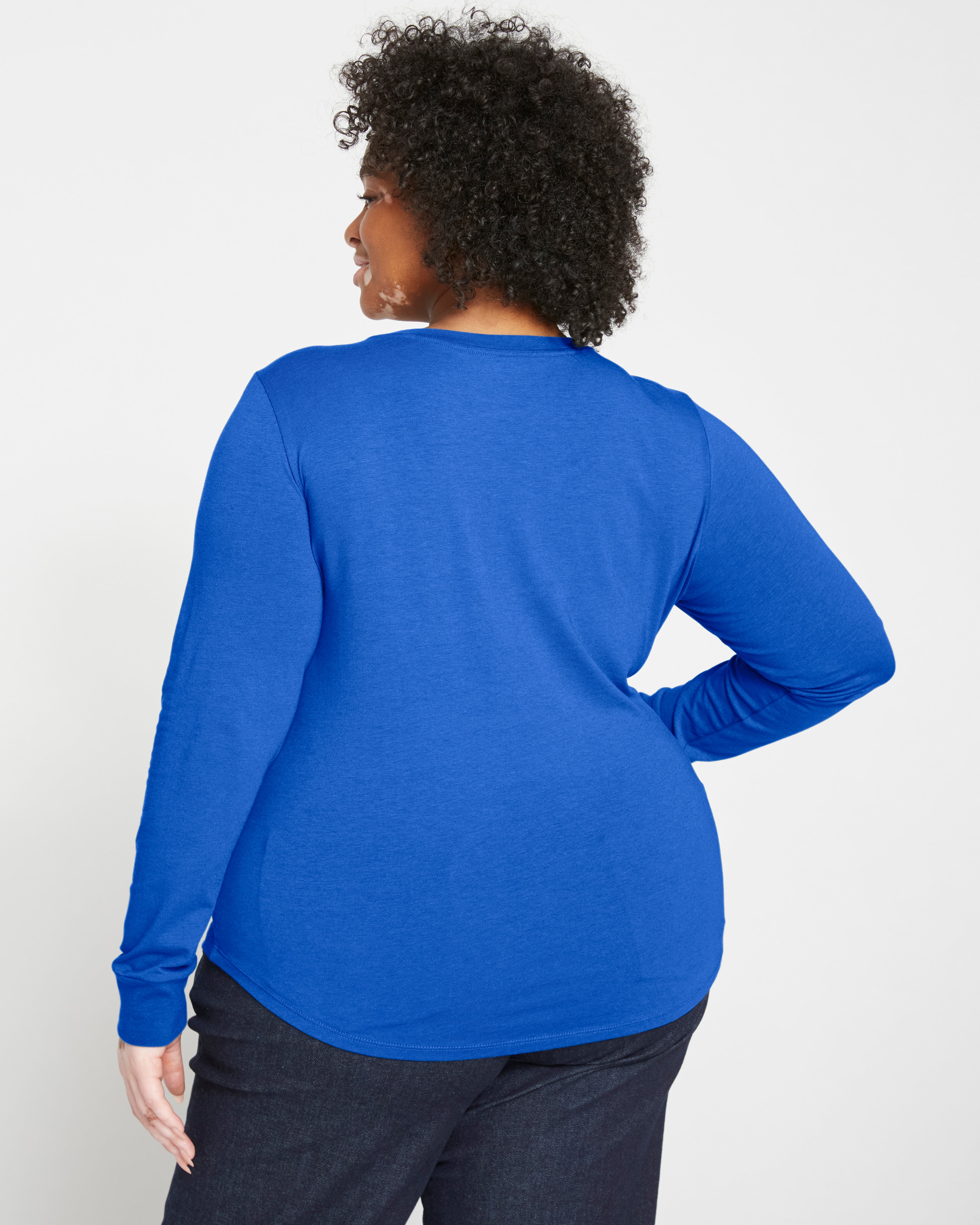 Long Sleeve Tee Rex - Lapis – Universal Standard