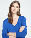 Long Sleeve V Rex - Lapis