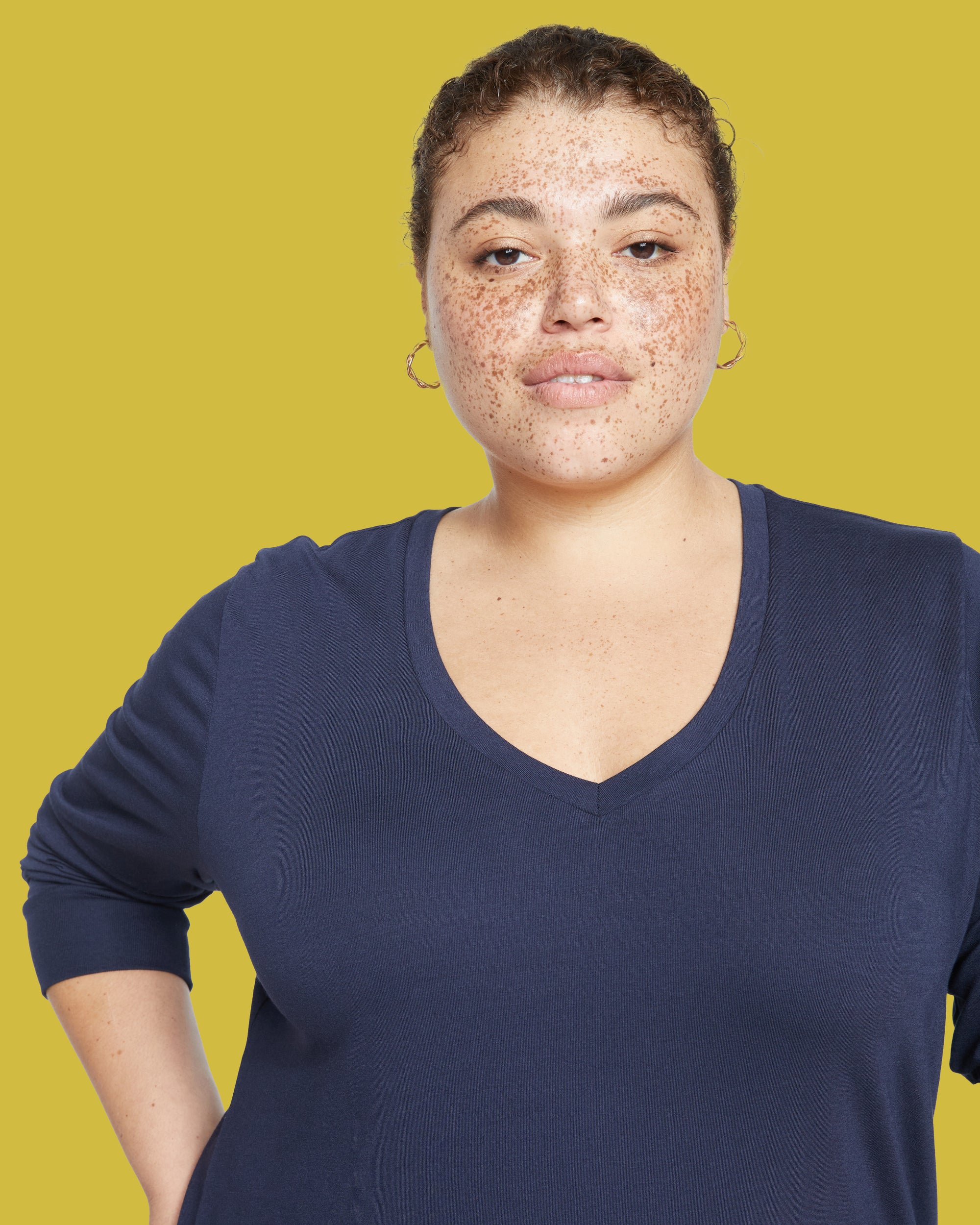 Long Sleeve V Rex - Midnight