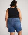 Lou Loose Fit Denim Shorts - Union City Blue
