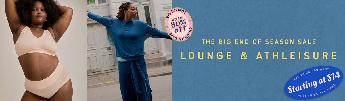 lounge & athleisure the big end of season sale starting at $14 up to 80% off 800 styles