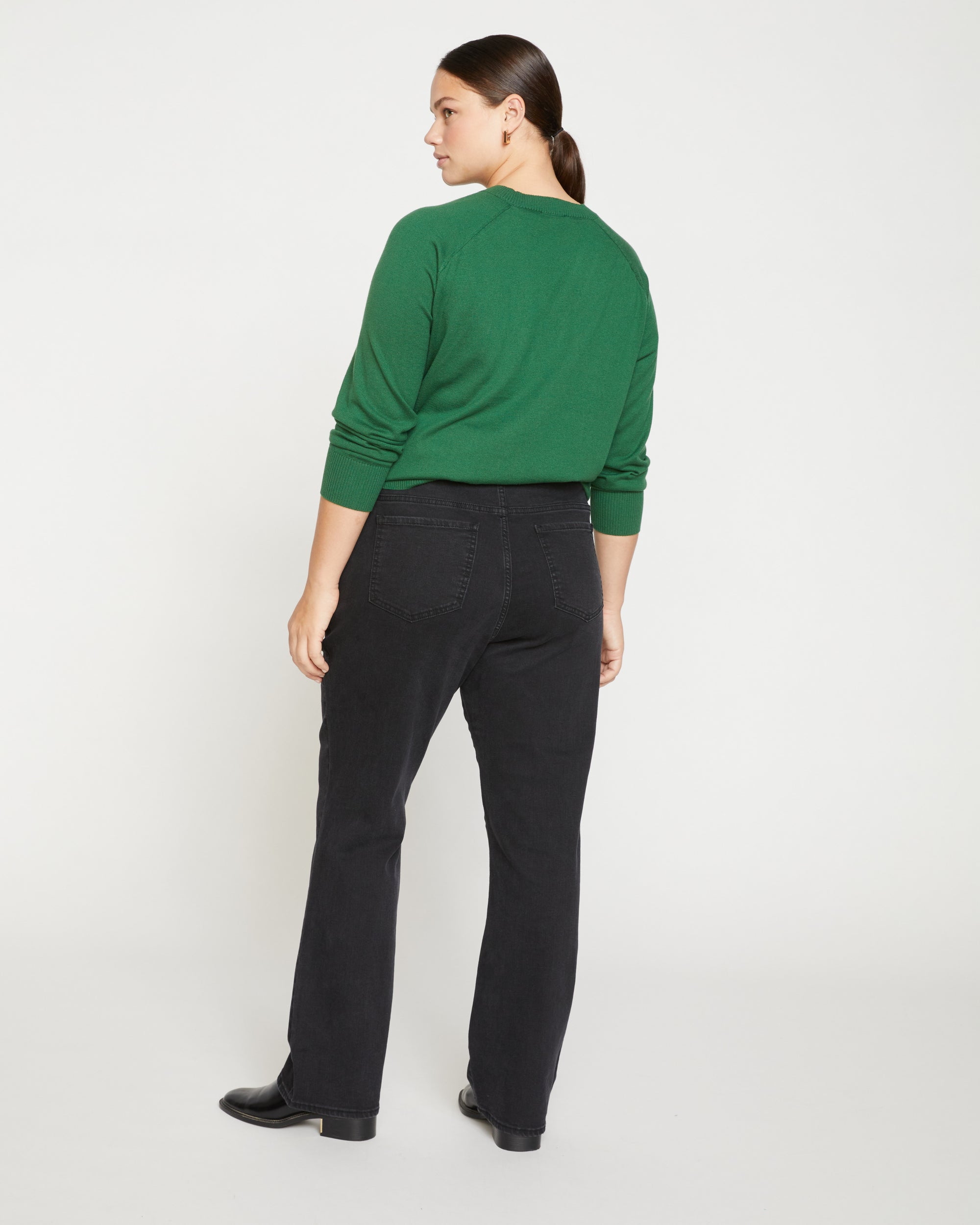 Marne Bootcut Jeans 32 Inch - Broken Black