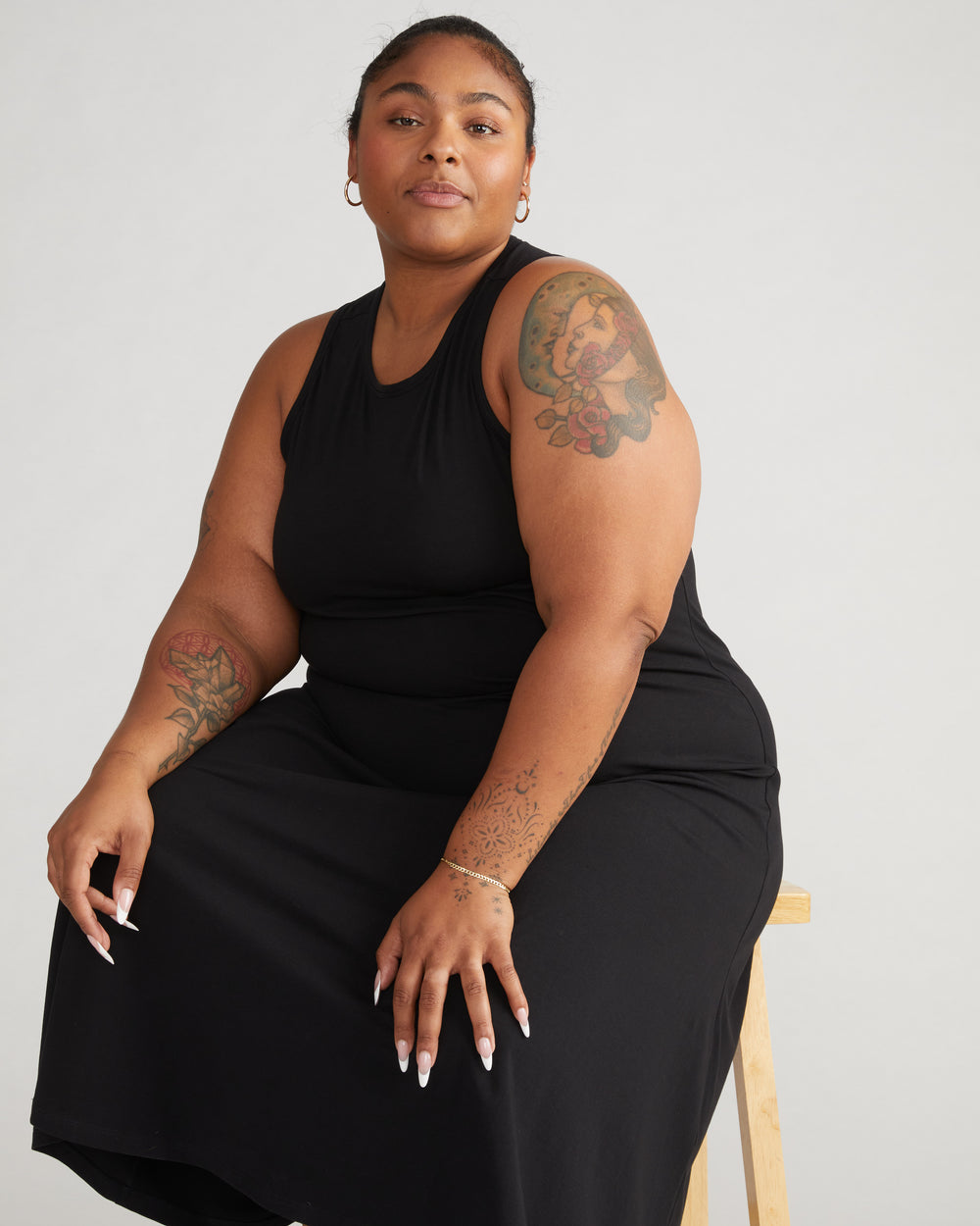 Sardinia Tank Dress - Black