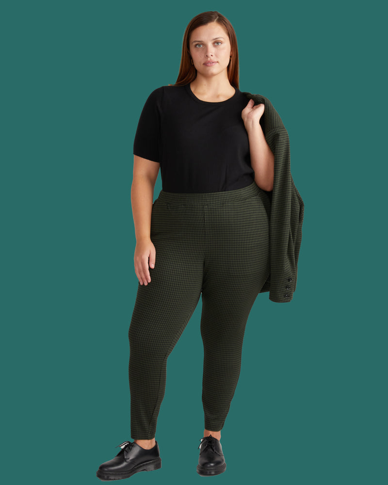 Savvy Fine Knit Sweater Top - Black