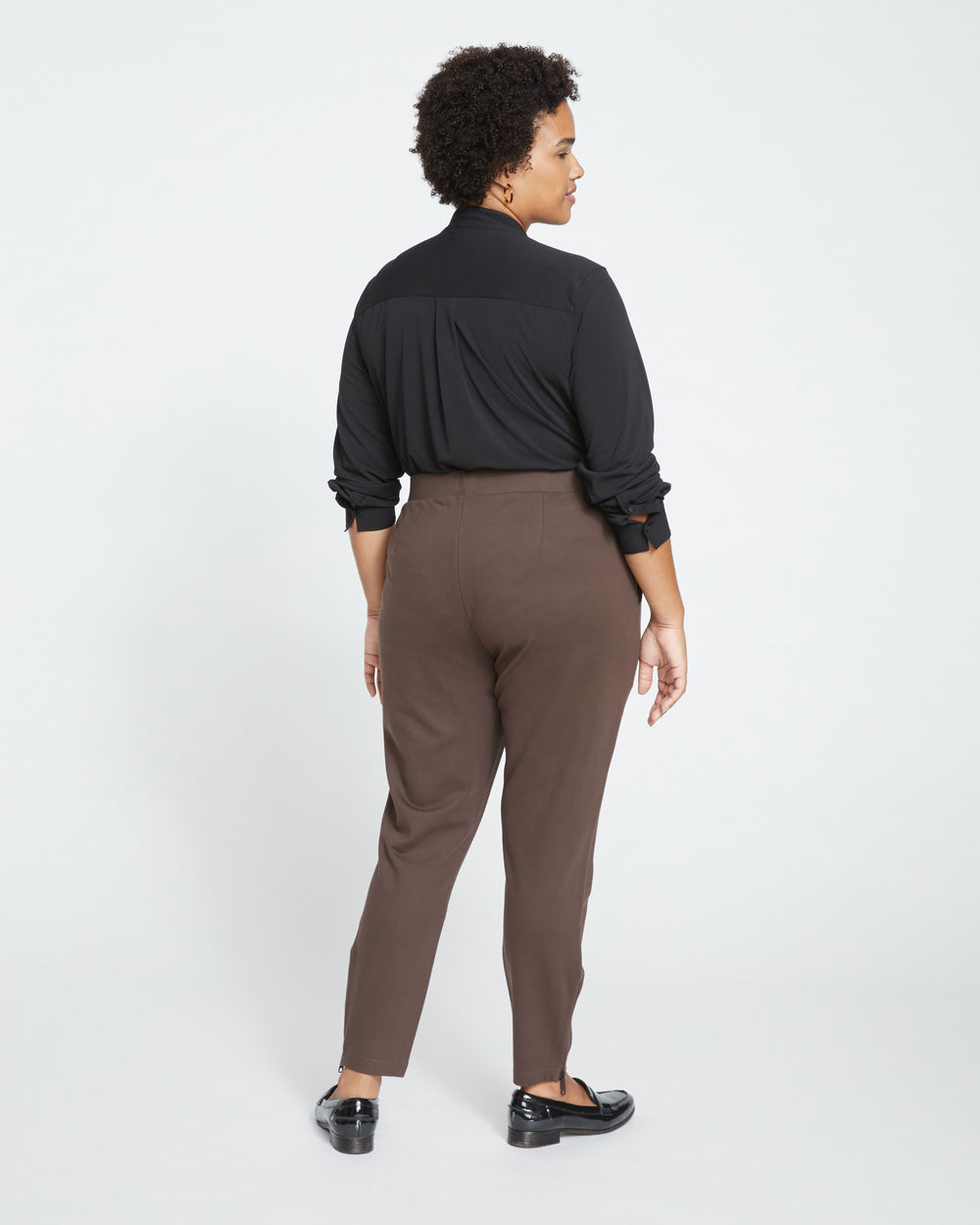 Moro Pocket Signature Ponte Pants - Earth