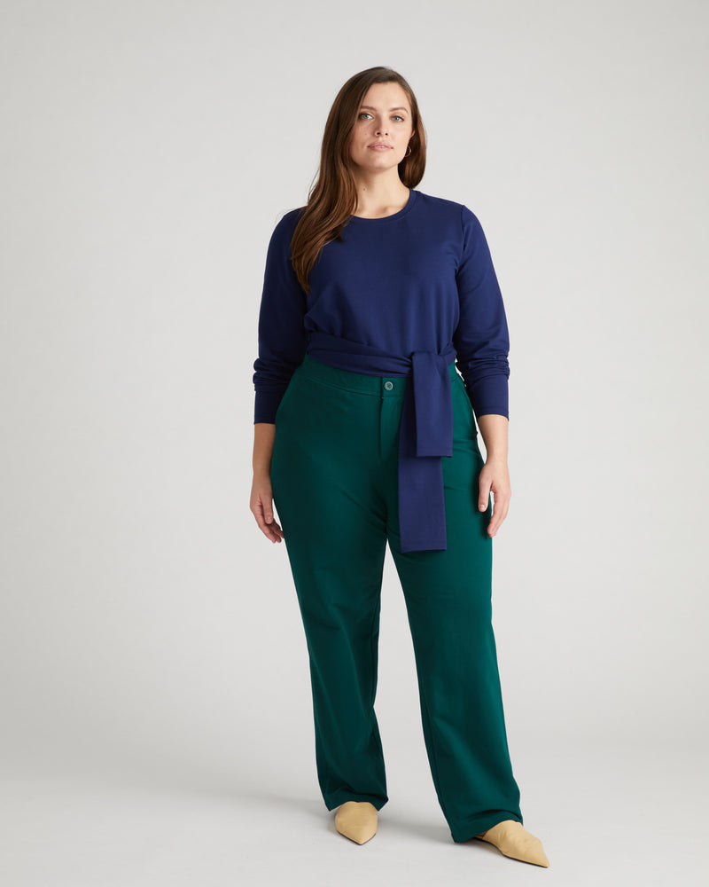 Varsity French Terry Trousers - Botanic