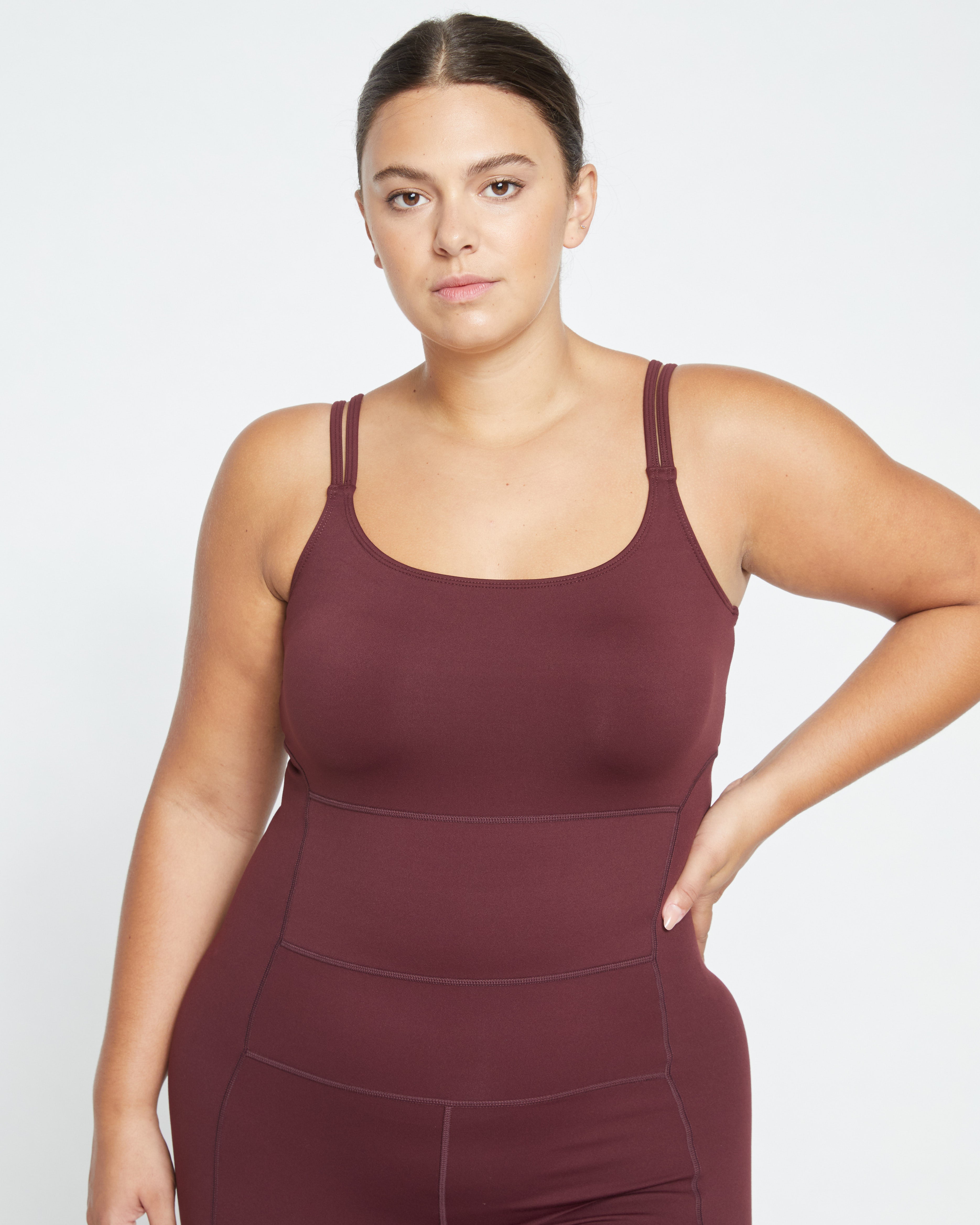 Next-to-Naked Bodysuit - Black Cherry – Universal Standard