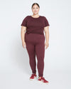 Next-to-Naked Legging - Black Cherry