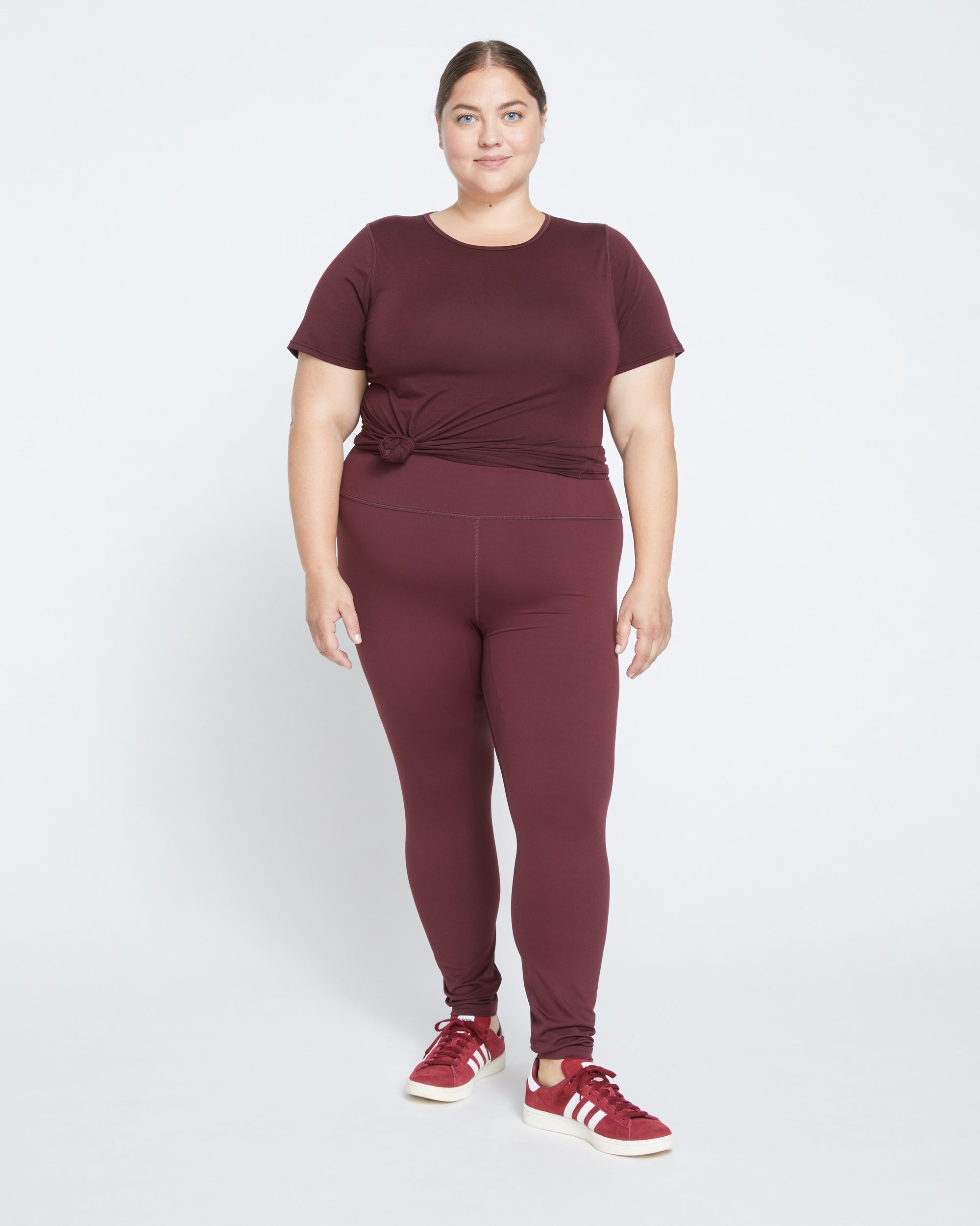 Next-to-Naked Legging - Black Cherry