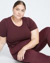 Next-to-Naked Legging - Black Cherry