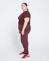 Next-to-Naked Legging - Black Cherry