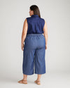 Perfect Tencel Chambray Culottes - Midnight Blue | Plus Size & Straight Size Women's Fashion | Universal Standard