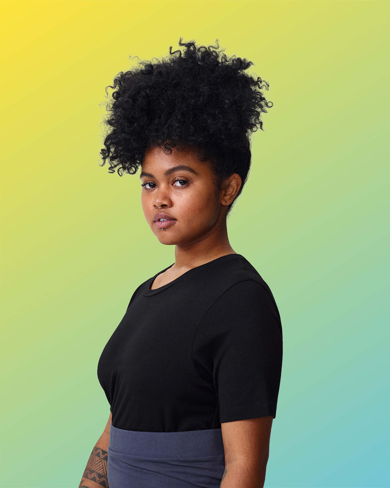 Petite Tee Rex - Black | Plus Size & Straight Size Women's Fashion | Universal Standard