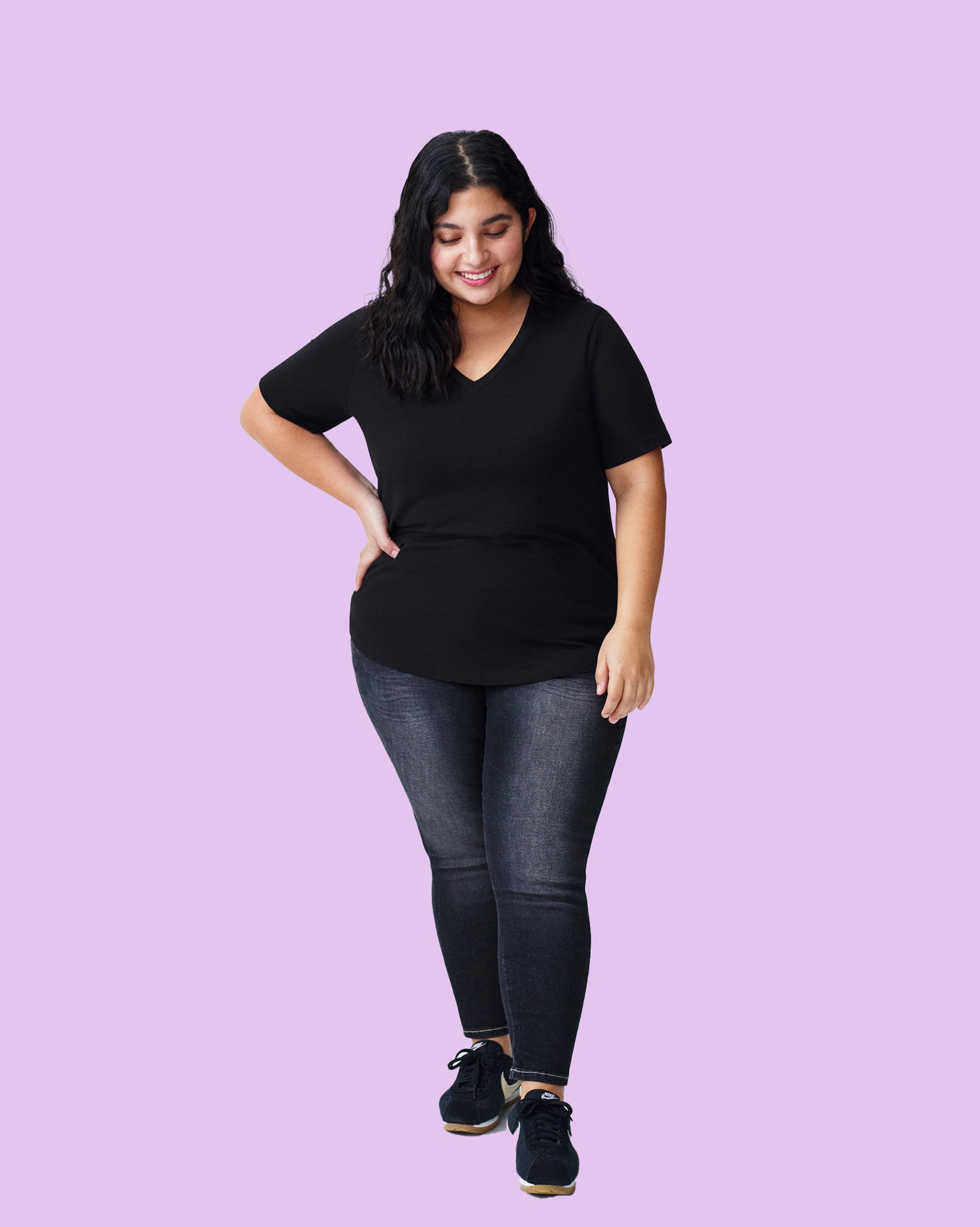 Petite V Rex - Black