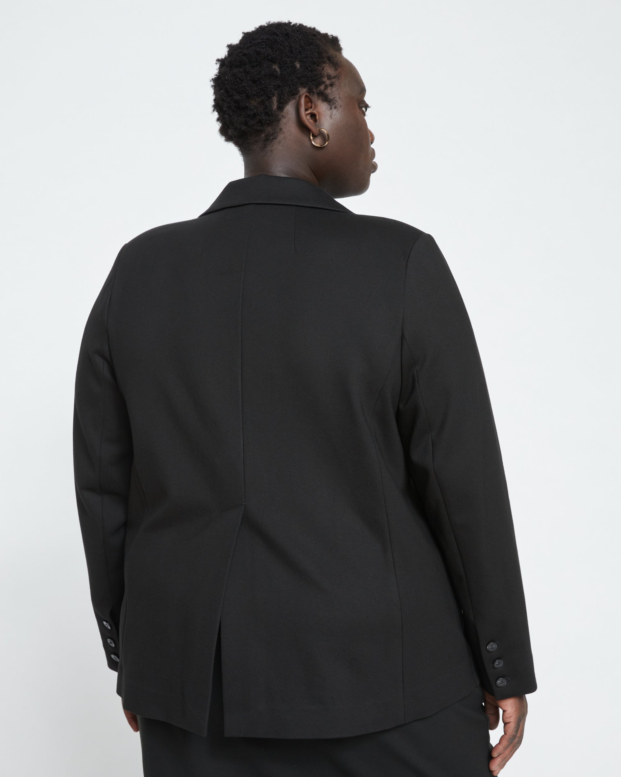 Beas Ponte Blazer - Black Universal Standard Beas Ponte Blazer - Black Universal Standard