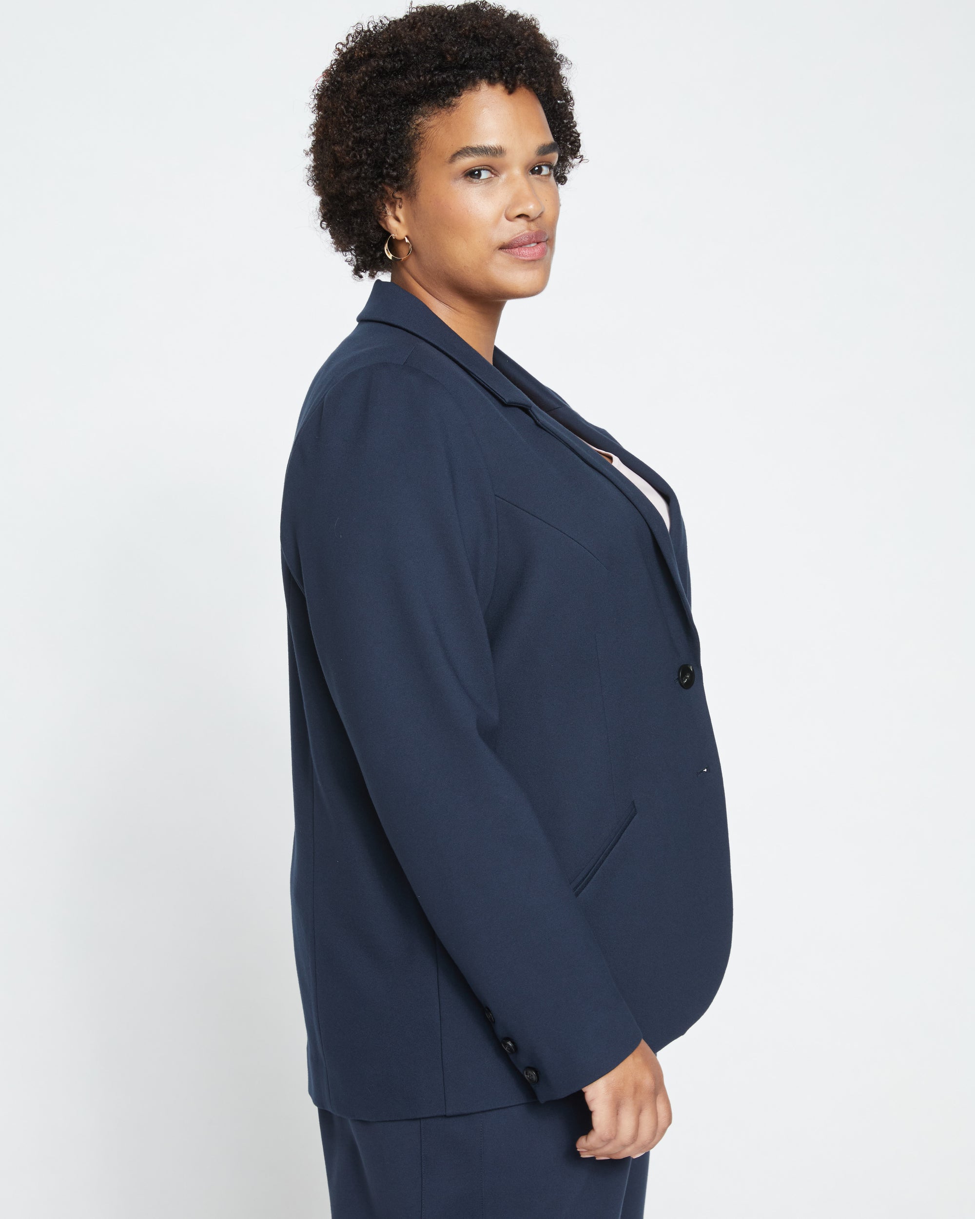 Beas Ponte Blazer - Navy