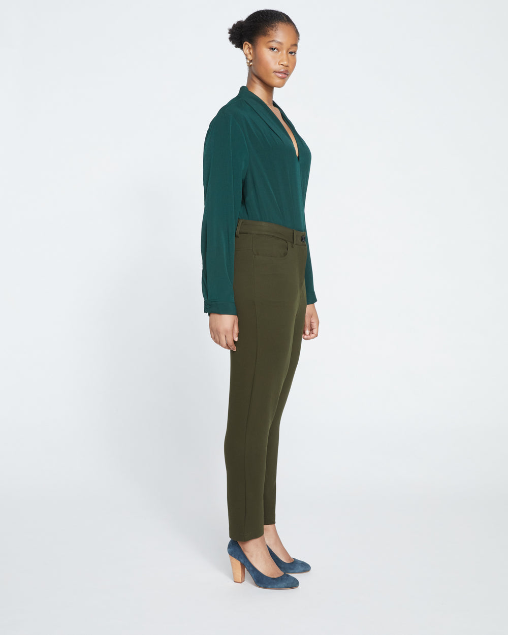 Seine Skinny Ponte Jeans - Evening Forest