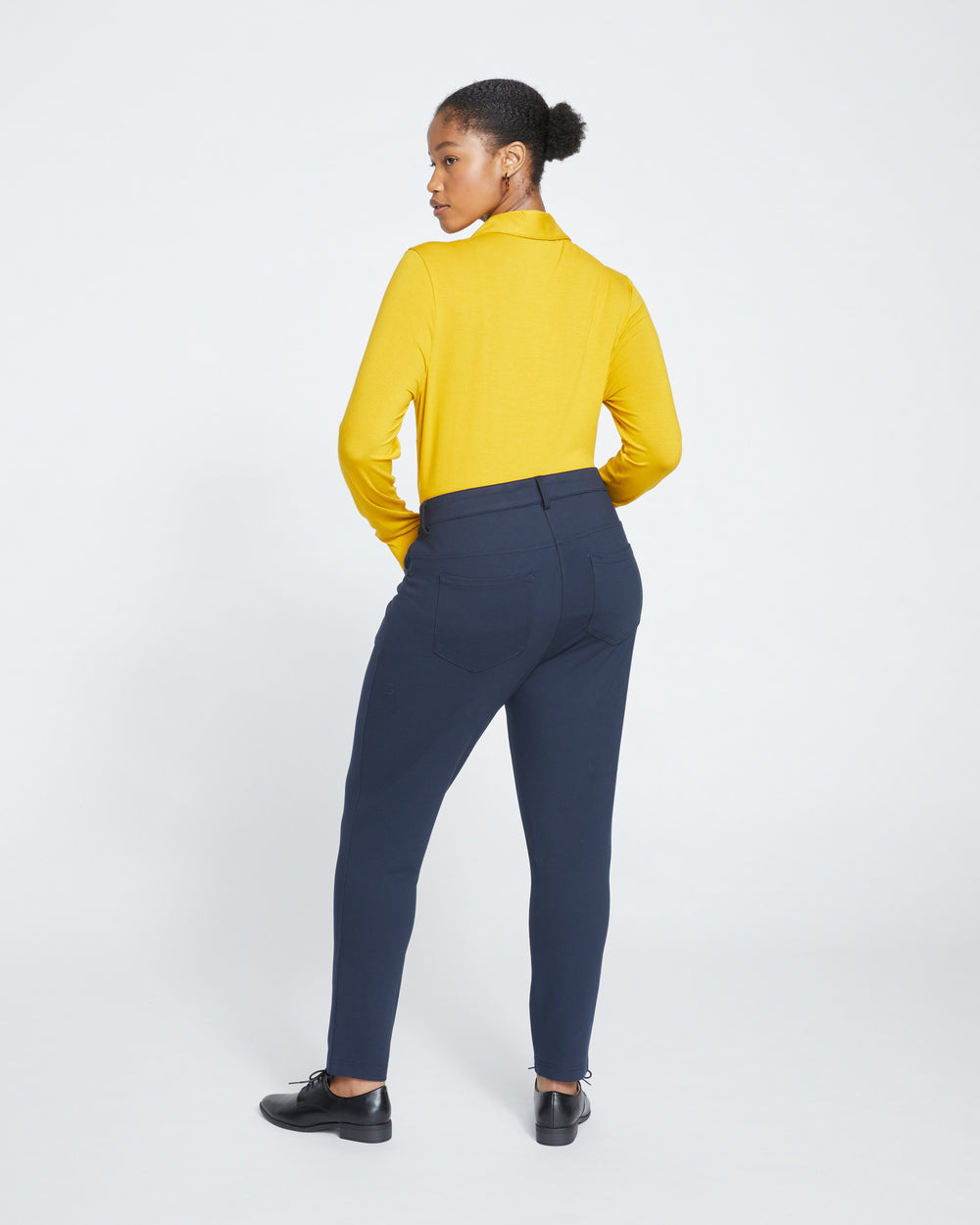 Seine Skinny Ponte Jeans - Navy
