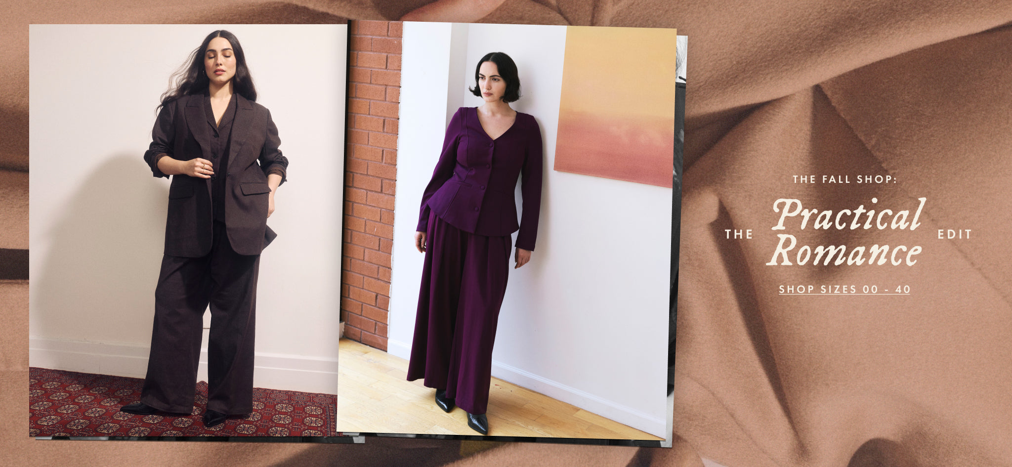 the fall shop: the practical romance edit - shop sizes 00 - 40
