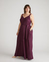 Promenade Linen Jumpsuit - Acai
