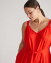 Promenade Linen Blend Jumpsuit - Shoreline Sunset | Plus Size & Straight Size Women's Fashion | Universal Standard