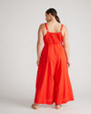 Promenade Linen Blend Jumpsuit - Shoreline Sunset | Plus Size & Straight Size Women's Fashion | Universal Standard