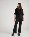 Elbe Stretch Poplin Shirt Classic Fit - Black