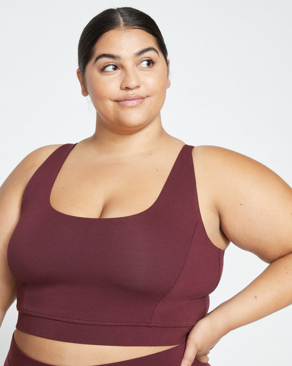 Roya Better Bralette - Black Cherry