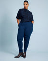 Moro Pocket Signature Ponte Pants - Deep Teal