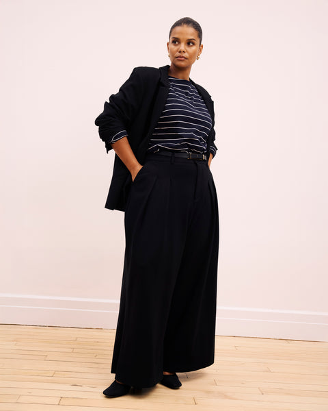Perfect Palais Wide Leg Ponte Pants - Black – Universal Standard