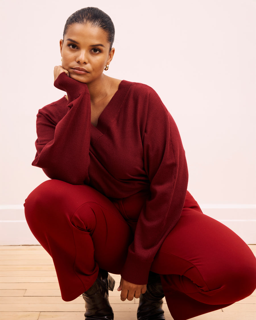 Sweater Blouse