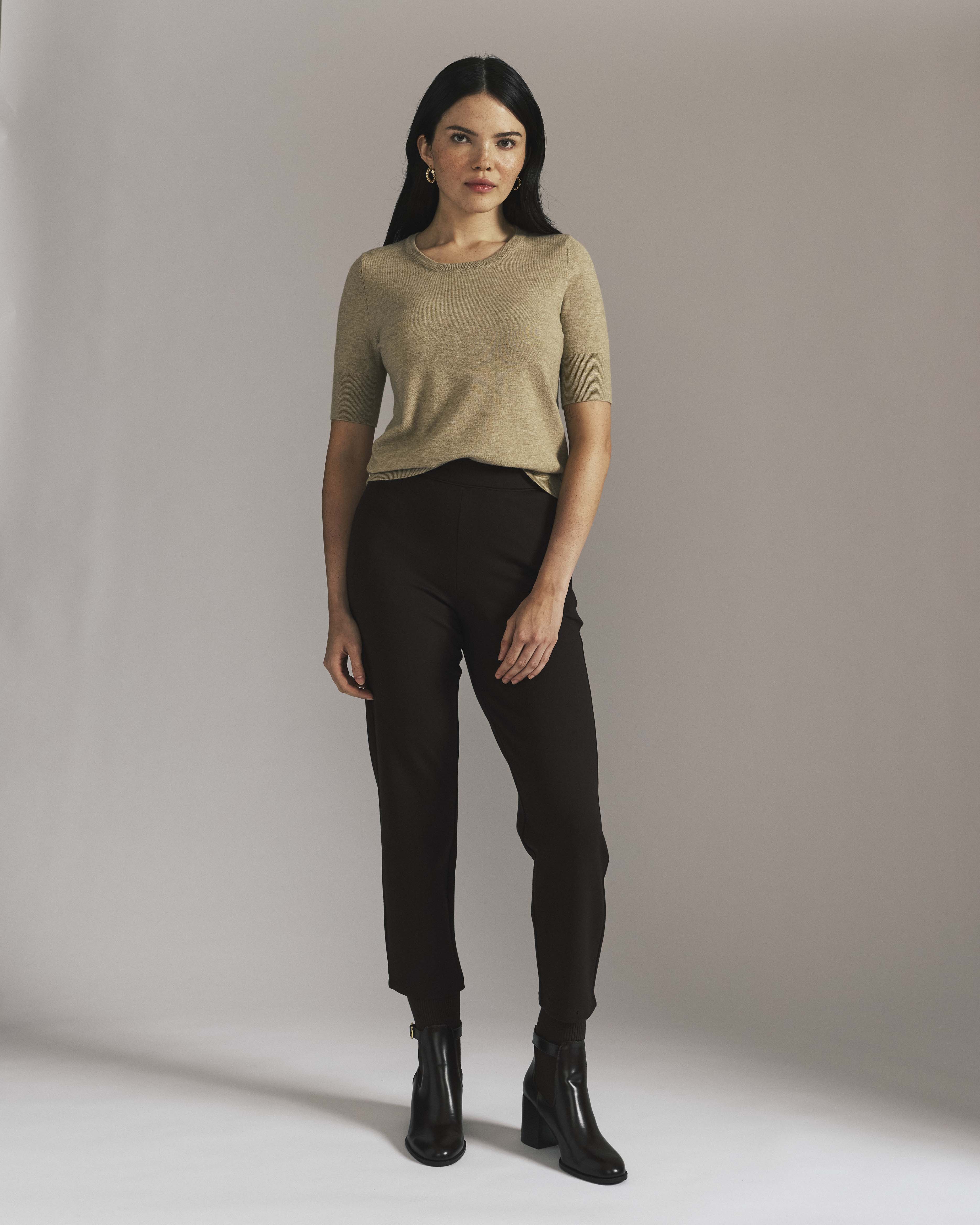 Smart Signature Ponte Pants - Espresso | Plus Size & Straight Size Women's Fashion | Universal Standard