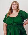 Andrea Linen Blend Dress - Jardin | Plus Size & Straight Size Women's Fashion | Universal Standard