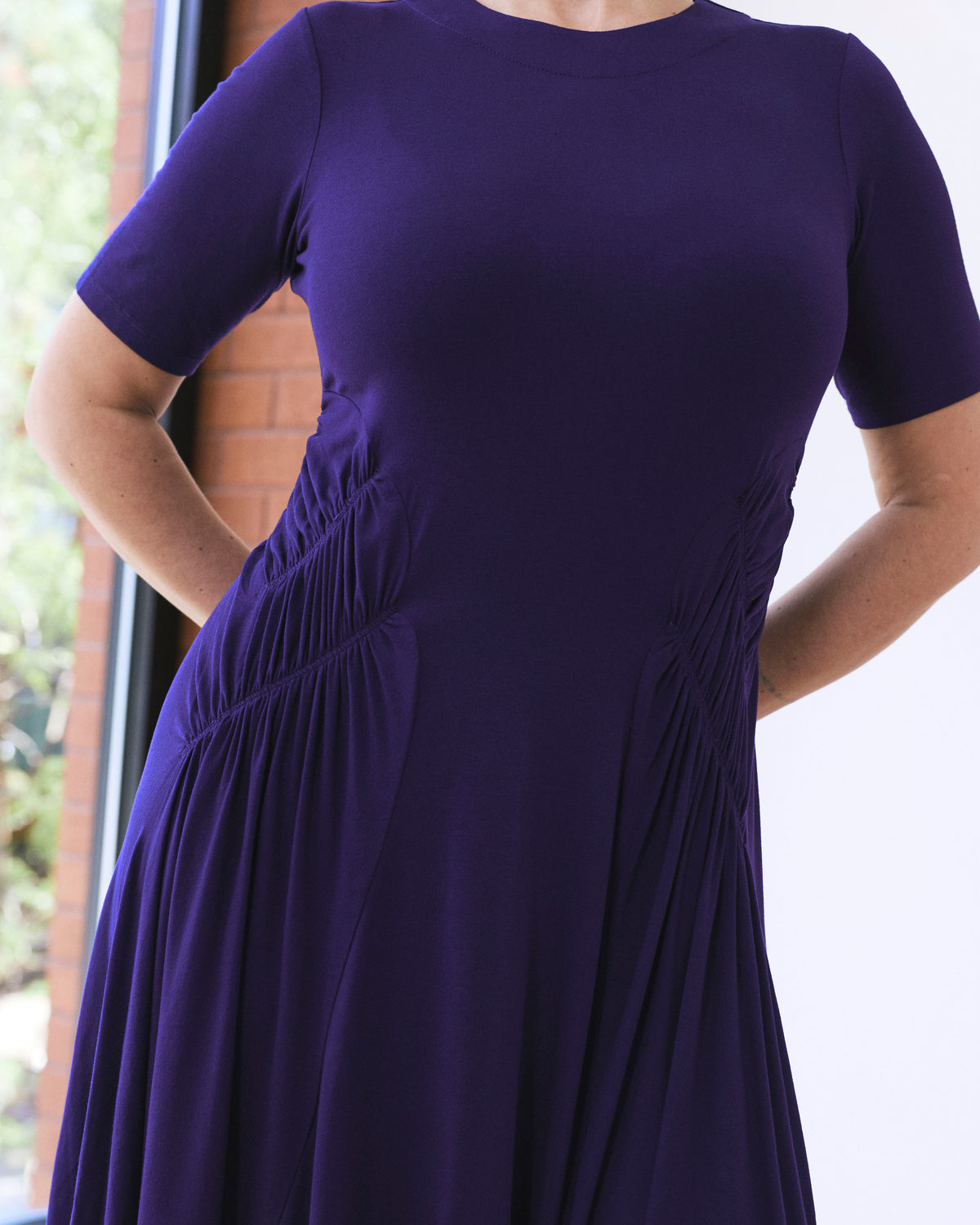 Devi Liquid Jersey Dress - Supernova | Plus Size & Straight Size Women's Fashion | Universal Standard