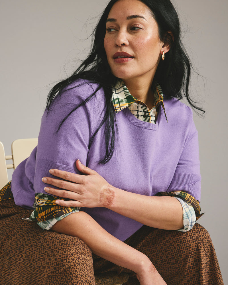 Henning x US Madison Shirt - Brown Plaid