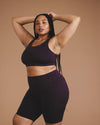 Next-to-Naked Bike Shorts - Purple Jewel | Plus Size & Straight Size Women's Fashion | Universal Standard