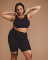 Next-to-Naked Racerback Sports Bra - Purple Jewel | Plus Size & Straight Size Women's Fashion | Universal Standard