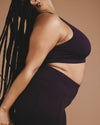 Next-to-Naked Racerback Sports Bra - Purple Jewel | Plus Size & Straight Size Women's Fashion | Universal Standard