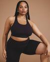 Next-to-Naked Bike Shorts - Purple Jewel | Plus Size & Straight Size Women's Fashion | Universal Standard