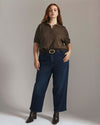 Bae Boyfriend Crop Jeans - Naval Blue Wash | Plus Size & Straight Size Women's Fashion | Universal Standard