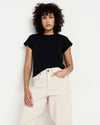 Frenchie Easy Fit Tee - Black | Plus Size & Straight Size Women's Fashion | Universal Standard