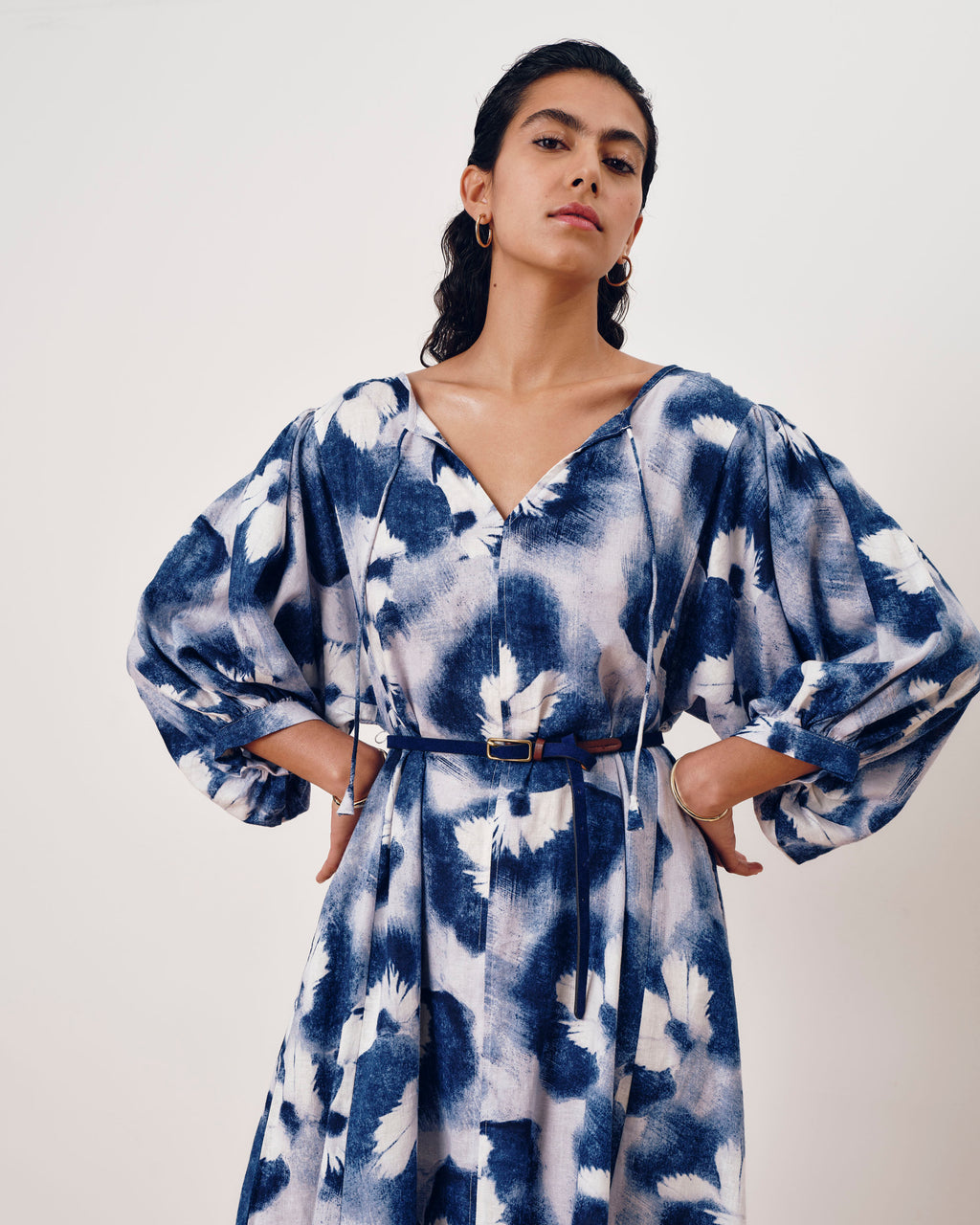 Amparo Linen Blend Dress