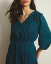 Sorrento Linen Midi Dress - Ink Blue | Plus Size & Straight Size Women's Fashion | Universal Standard