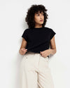 Frenchie Easy Fit Tee - Black | Plus Size & Straight Size Women's Fashion | Universal Standard