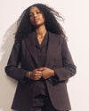 Percy Denim Look Blazer - Espresso | Plus Size & Straight Size Women's Fashion | Universal Standard
