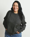 Soft Spun Long Sleeve Sweater - Dark Gray
